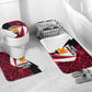 Trinidad And Tobago Independence Day Bathroom Set Freedom Torch Heritage Symbols