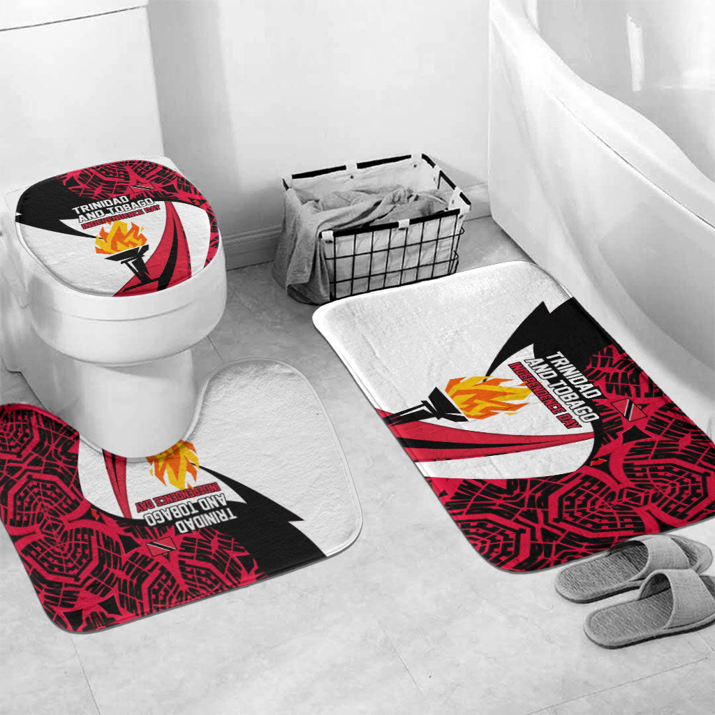 Trinidad And Tobago Independence Day Bathroom Set Freedom Torch Heritage Symbols