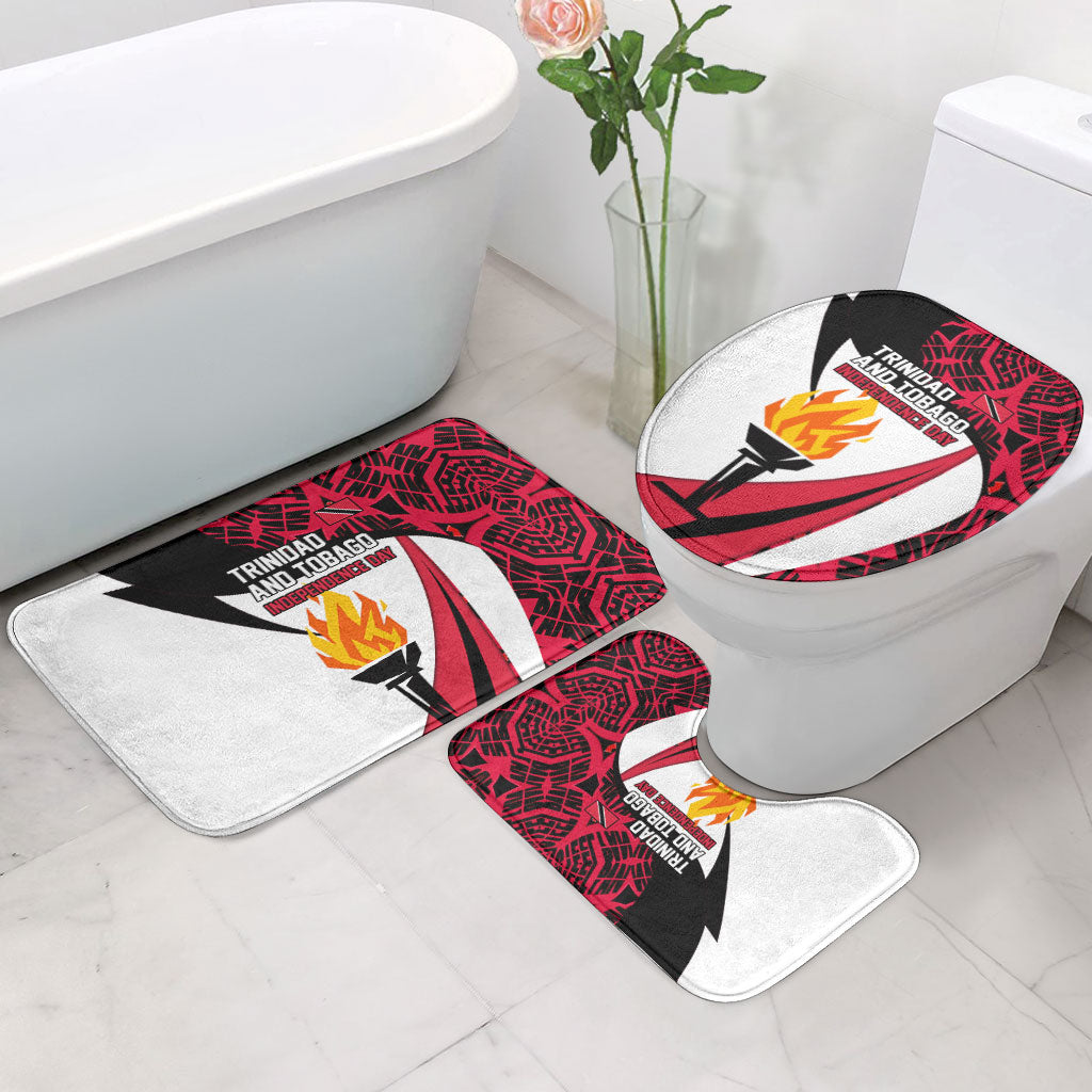 Trinidad And Tobago Independence Day Bathroom Set Freedom Torch Heritage Symbols