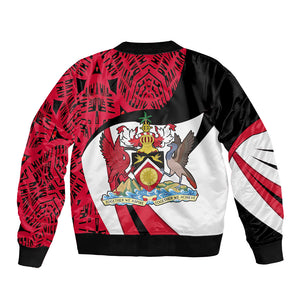 Trinidad And Tobago Independence Day Bomber Jacket Freedom Torch Heritage Symbols