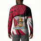 Trinidad And Tobago Independence Day Button Sweatshirt Freedom Torch Heritage Symbols