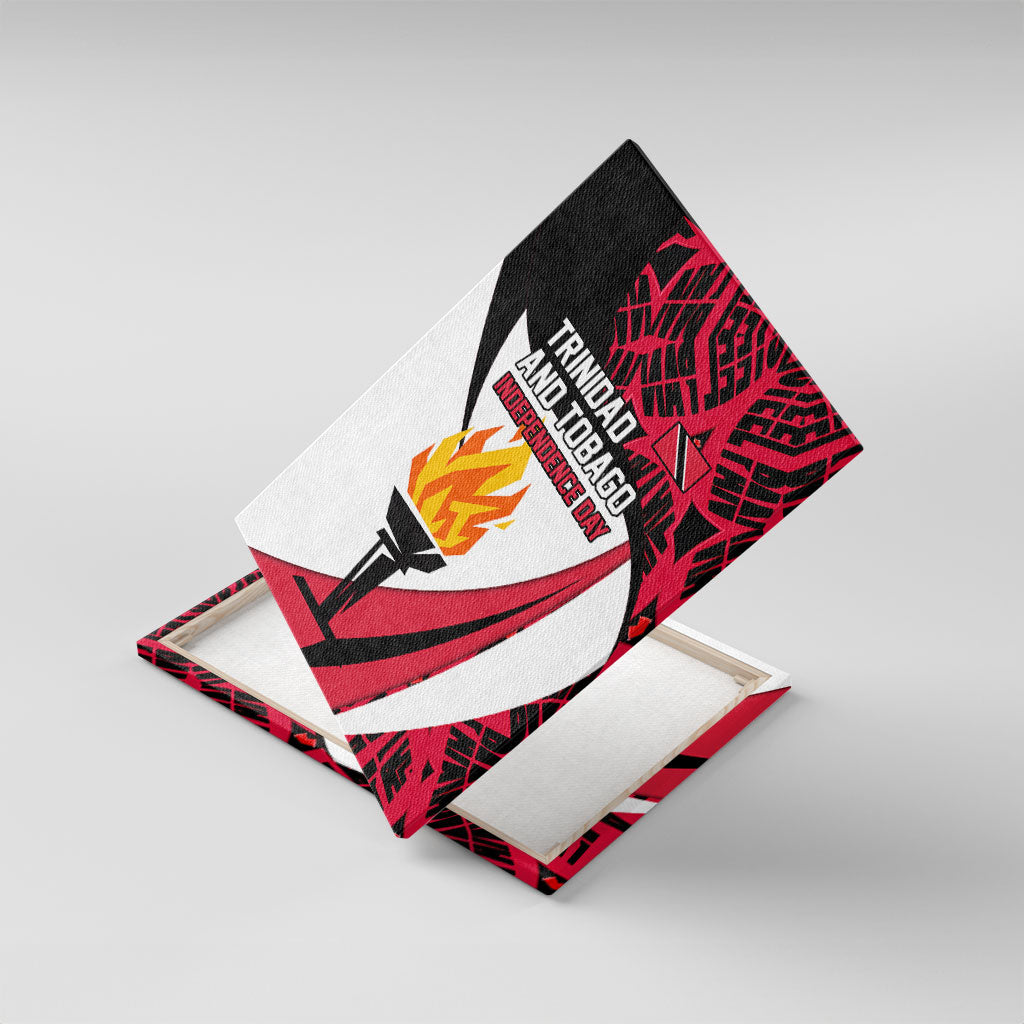 Trinidad And Tobago Independence Day Canvas Wall Art Freedom Torch Heritage Symbols