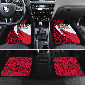 Trinidad And Tobago Independence Day Car Mats Freedom Torch Heritage Symbols
