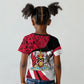Trinidad And Tobago Independence Day Kid T shirt Freedom Torch Heritage Symbols