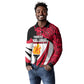Trinidad And Tobago Independence Day Long Sleeve Polo Shirt Freedom Torch Heritage Symbols