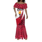 Trinidad And Tobago Independence Day Mermaid Dress Freedom Torch Heritage Symbols