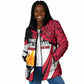 Trinidad And Tobago Independence Day Padded Jacket Freedom Torch Heritage Symbols