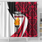Trinidad And Tobago Independence Day Shower Curtain Freedom Torch Heritage Symbols