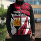 Trinidad And Tobago Independence Day Sleeveless Puffer Jacket Freedom Torch Heritage Symbols