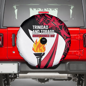 Trinidad And Tobago Independence Day Spare Tire Cover Freedom Torch Heritage Symbols