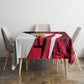 Trinidad And Tobago Independence Day Tablecloth Freedom Torch Heritage Symbols
