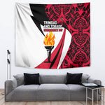 Trinidad And Tobago Independence Day Tapestry Freedom Torch Heritage Symbols