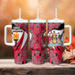 Trinidad And Tobago Independence Day Tumbler With Handle Freedom Torch Heritage Symbols