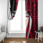 Trinidad And Tobago Independence Day Window Curtain Freedom Torch Heritage Symbols