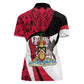 Trinidad And Tobago Independence Day Women Polo Shirt Freedom Torch Heritage Symbols