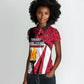 Trinidad And Tobago Independence Day Women Polo Shirt Freedom Torch Heritage Symbols
