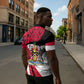 Trinidad And Tobago Independence Day Zipper Polo Shirt Freedom Torch Heritage Symbols