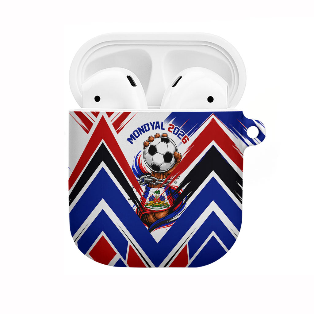 Haiti World Football Mondyal 2026 AirPods Case Pride Ayiti Caribbean Culture Patriotic Crest