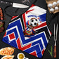 Haiti World Football Mondyal 2026 Apron Pride Ayiti Caribbean Culture Patriotic Crest