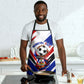 Haiti World Football Mondyal 2026 Apron Pride Ayiti Caribbean Culture Patriotic Crest
