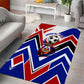 Haiti World Football Mondyal 2026 Area Rug Pride Ayiti Caribbean Culture Patriotic Crest