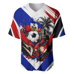 Haiti World Football Mondyal 2026 Baseball Jersey Pride Ayiti Caribbean Culture Patriotic Crest