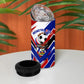 Haiti World Football Mondyal 2026 4 in 1 Can Cooler Tumbler Pride Ayiti Caribbean Culture Patriotic Crest