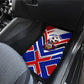 Haiti World Football Mondyal 2026 Car Mats Pride Ayiti Caribbean Culture Patriotic Crest