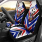 Haiti World Football Mondyal 2026 Car Seat Cover Pride Ayiti Caribbean Culture Patriotic Crest