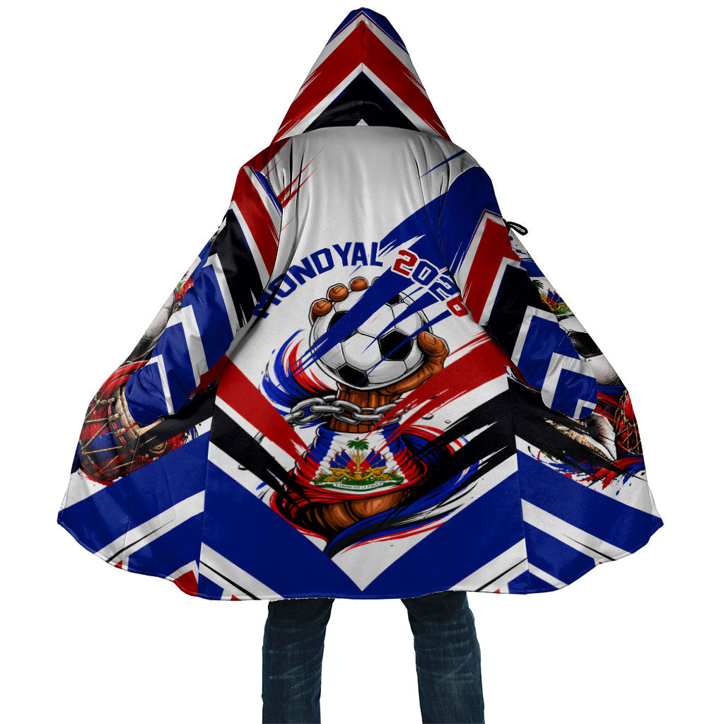 Haiti World Football Mondyal 2026 Cloak Pride Ayiti Caribbean Culture Patriotic Crest
