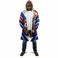 Haiti World Football Mondyal 2026 Cloak Pride Ayiti Caribbean Culture Patriotic Crest