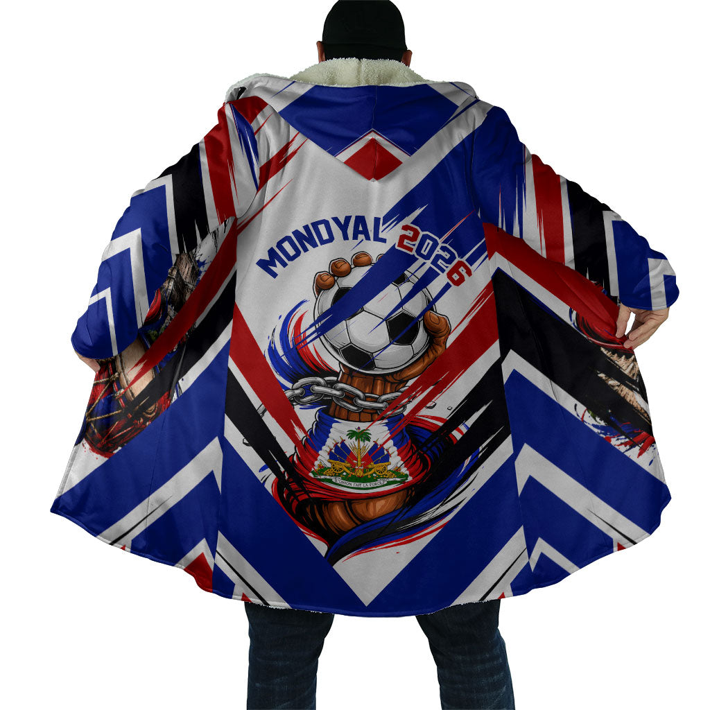 Haiti World Football Mondyal 2026 Cloak Pride Ayiti Caribbean Culture Patriotic Crest