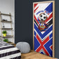 Haiti World Football Mondyal 2026 Door Cover Pride Ayiti Caribbean Culture Patriotic Crest