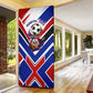 Haiti World Football Mondyal 2026 Door Cover Pride Ayiti Caribbean Culture Patriotic Crest