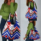 Haiti World Football Mondyal 2026 Grocery Bag Pride Ayiti Caribbean Culture Patriotic Crest