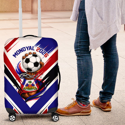 Haiti World Football Mondyal 2026 Luggage Cover Pride Ayiti Caribbean Culture Patriotic Crest