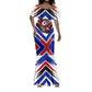 Haiti World Football Mondyal 2026 Mermaid Dress Pride Ayiti Caribbean Culture Patriotic Crest