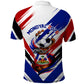 Haiti World Football Mondyal 2026 Polo Shirt Pride Ayiti Caribbean Culture Patriotic Crest