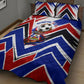 Haiti World Football Mondyal 2026 Quilt Bed Set Pride Ayiti Caribbean Culture Patriotic Crest