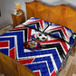 Haiti World Football Mondyal 2026 Quilt Bed Set Pride Ayiti Caribbean Culture Patriotic Crest