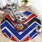 Haiti World Football Mondyal 2026 Round Carpet Pride Ayiti Caribbean Culture Patriotic Crest