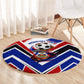 Haiti World Football Mondyal 2026 Round Carpet Pride Ayiti Caribbean Culture Patriotic Crest