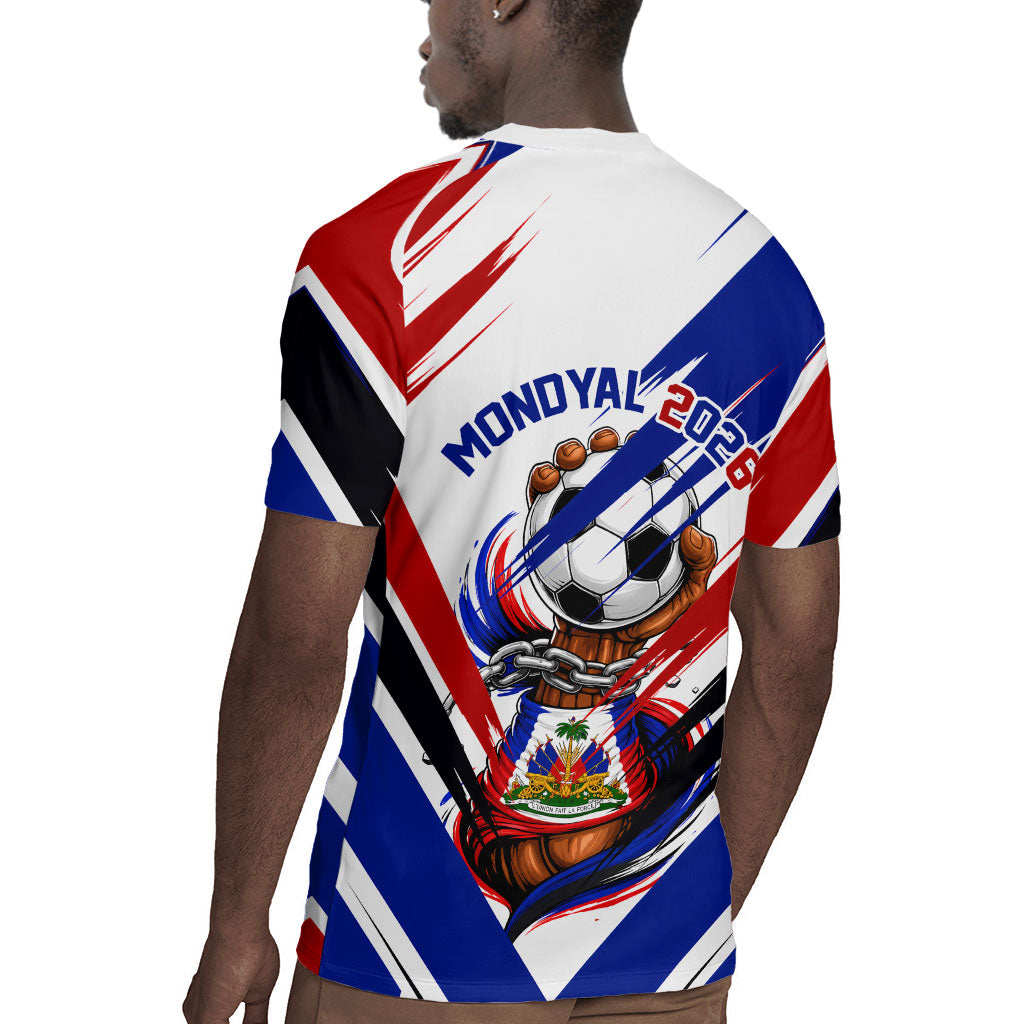 Haiti World Football Mondyal 2026 Rugby Jersey Pride Ayiti Caribbean Culture Patriotic Crest