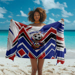 Haiti World Football Mondyal 2026 Sarong Pride Ayiti Caribbean Culture Patriotic Crest