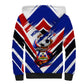 Haiti World Football Mondyal 2026 Sherpa Hoodie Pride Ayiti Caribbean Culture Patriotic Crest
