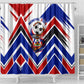 Haiti World Football Mondyal 2026 Shower Curtain Pride Ayiti Caribbean Culture Patriotic Crest