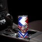 Haiti World Football Mondyal 2026 Skinny Tumbler Pride Ayiti Caribbean Culture Patriotic Crest
