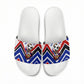 Haiti World Football Mondyal 2026 Slide Sandals Pride Ayiti Caribbean Culture Patriotic Crest