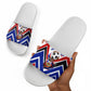 Haiti World Football Mondyal 2026 Slide Sandals Pride Ayiti Caribbean Culture Patriotic Crest