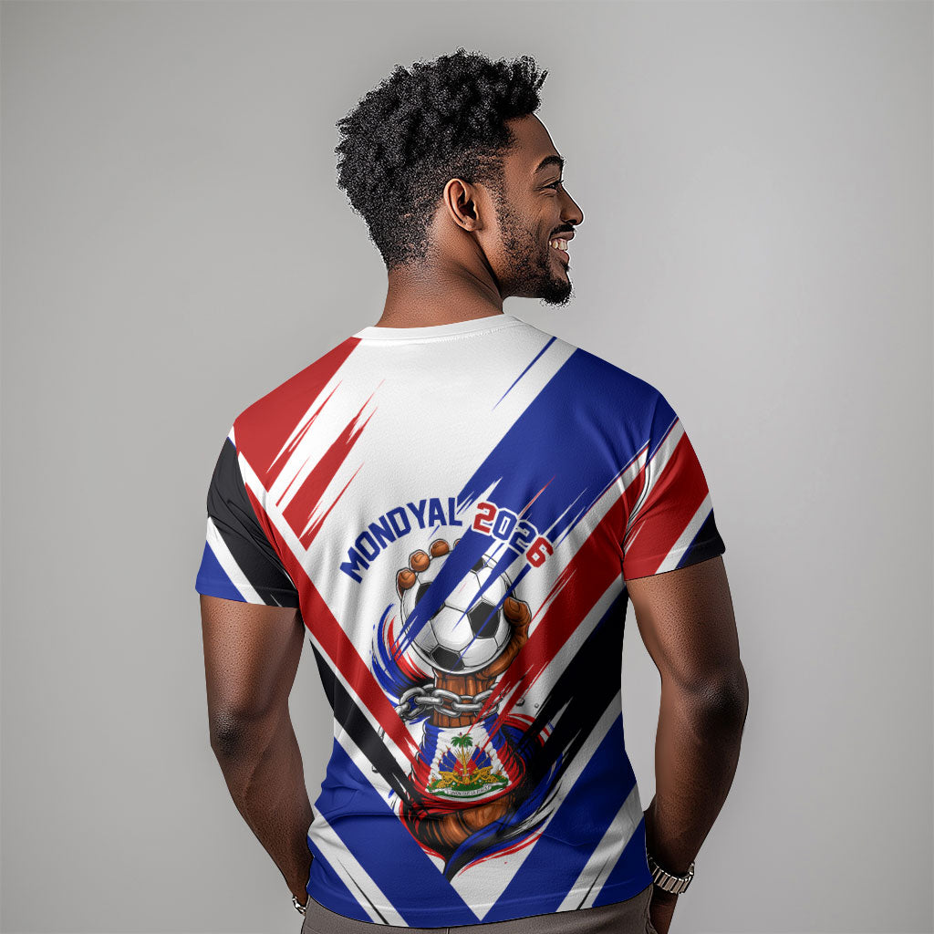 Haiti World Football Mondyal 2026 T shirt Pride Ayiti Caribbean Culture Patriotic Crest